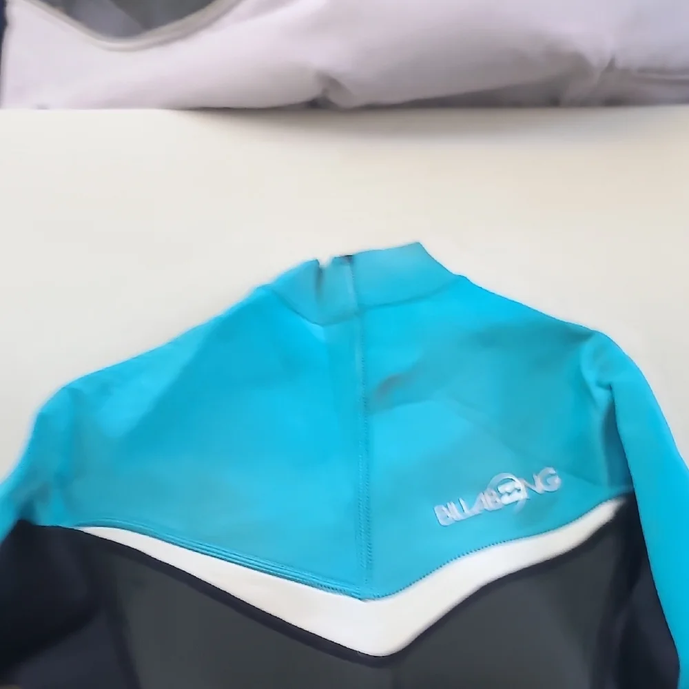 Billabong Kids Teal and Black Rashguard